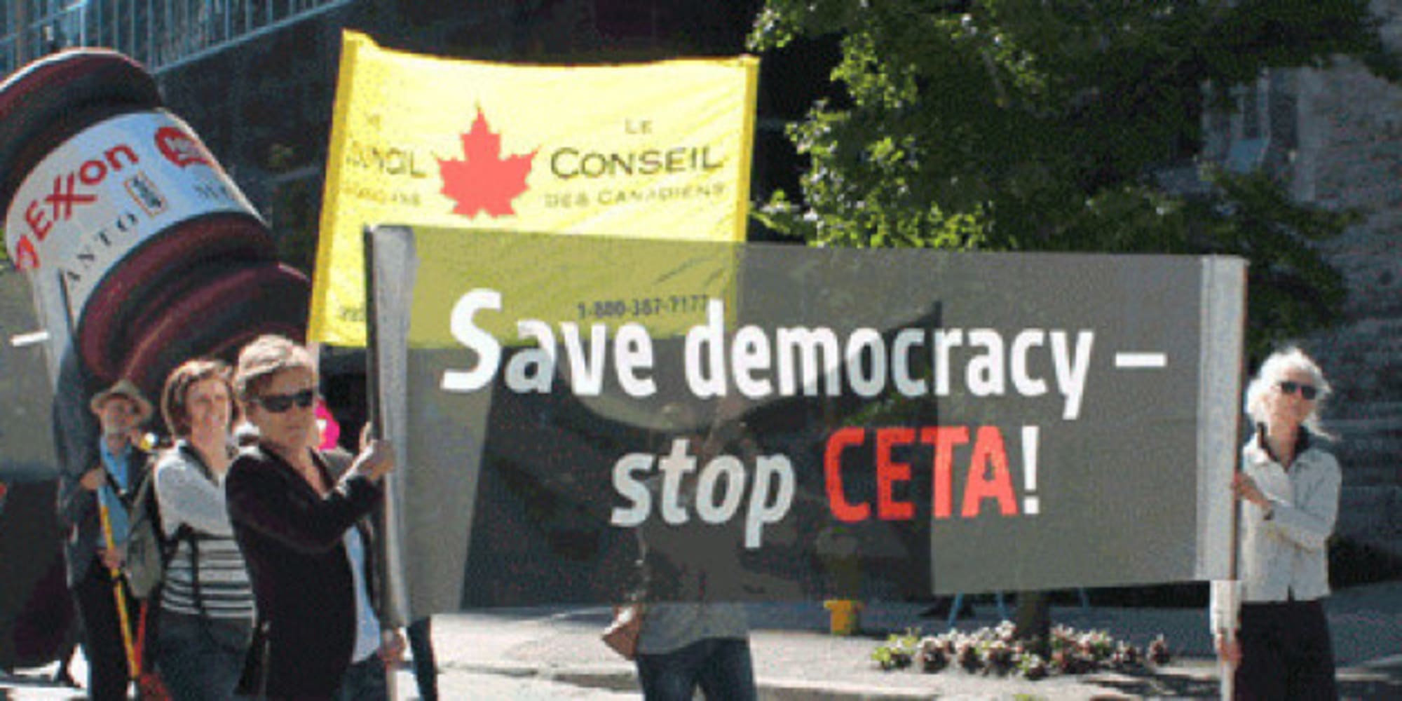 Resultado de imagen de referéndum sobre el CETA?