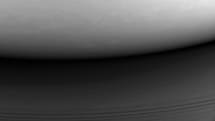 探査機カッシーニが届けた､最後の1枚。土星突入後､予定より30秒長く大気組成データを送信し、消滅