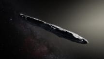 史上初、太陽系外から飛来した「Oumuamua」は葉巻型の小惑星。去りゆく姿の光量変化から判明