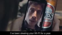 動画：ビール瓶でビデオメッセージを送るモバイルアプリAndes Botella。QRコードで撮影&amp;再生