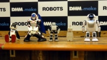 DMMが5社5体の個人向けロボットを発売。ロボットキャリアとして2年後100億円売上を想定