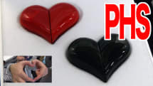 動画インプレ：ハートのPHS 『Heart』、潔すぎる単機能。見せびらかし系変形ギミック