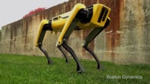 犬型4脚ロボ SpotMini が進化、ソフトバンク傘下のBoston Dynamicsがチラ見せ。オフィスや家庭向きの自然なスタイルへ