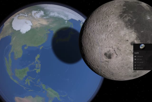 もし地球に月が落ちたら？宇宙シミュレータ｢Universe Sandbox 2｣ なら簡単に試せてしかも面白い