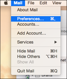 pop3 settings for verizon email