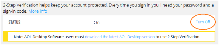 2-Step Verification: Stronger than your password alone - AOL Help