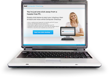 AOL Computer Checkup Screenshot