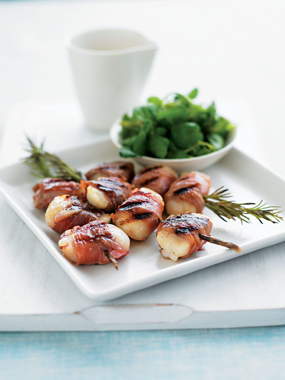 Scallops Wrapped in Parma Ham recipe