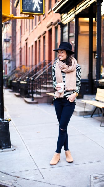 Street style tip of the day: A striped sweater