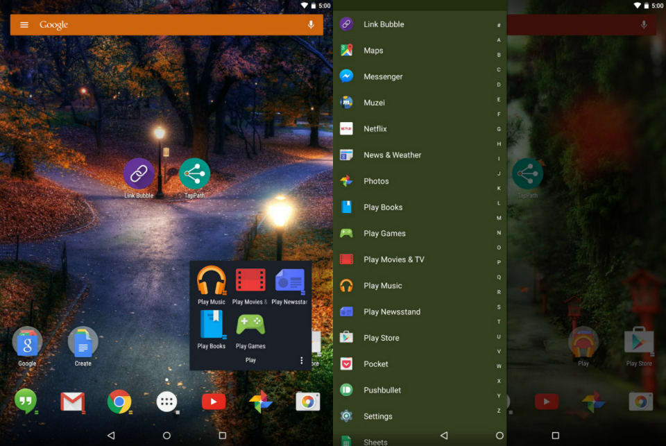 Action Launcher 3.5 puts your beloved Android apps in the search bar