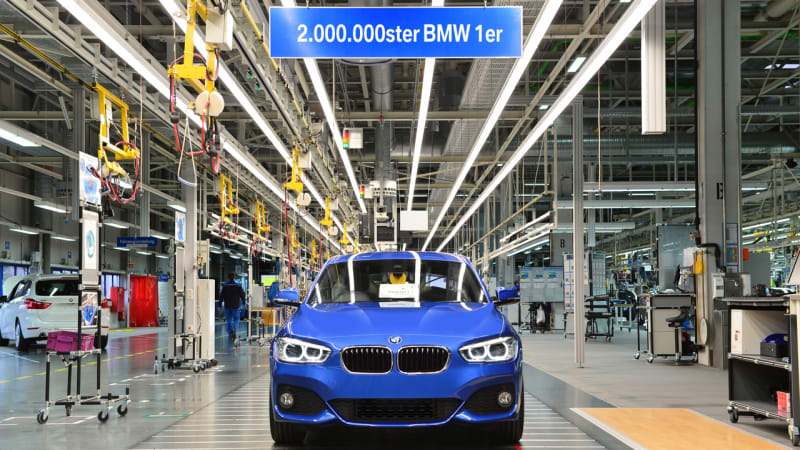 BMW builds its 2 millionth 1 Series on eve of new model's launch