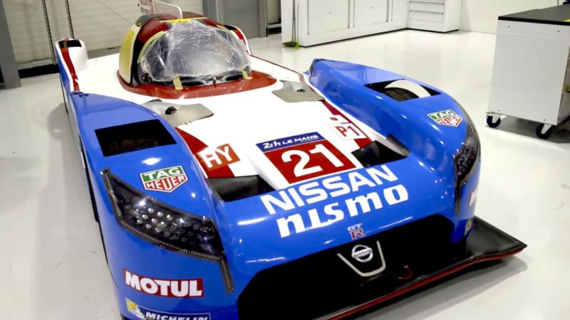 Nissan cooks up throwback livery for Le Mans