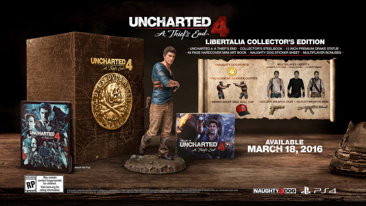 Uncharted 4 Thief`s End Hits - PlayStation 4