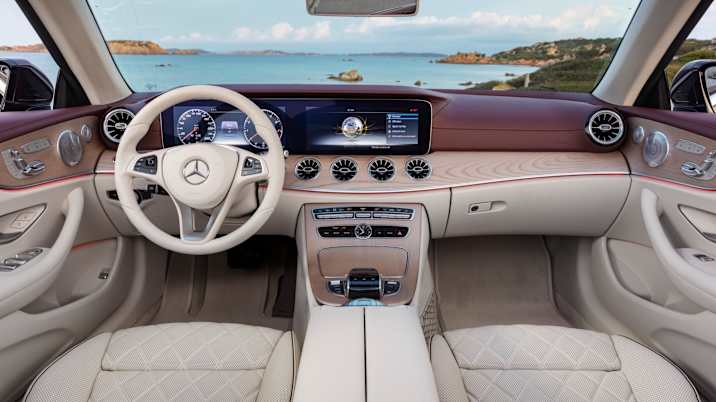 2018 Mercedes E-Class Cabriolet interior