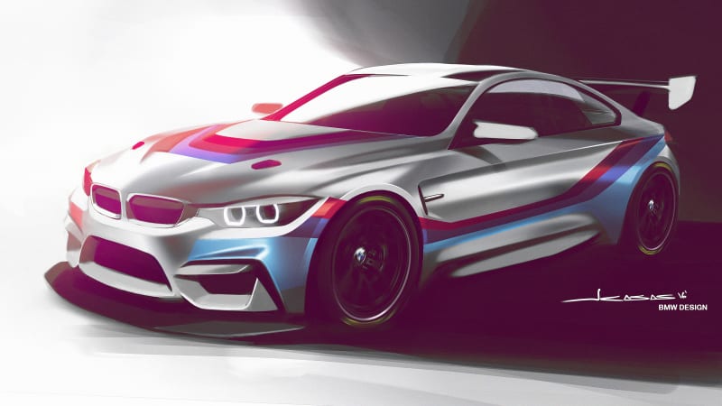 The new BMW M4 GT4 carries the factory-prepped race torch