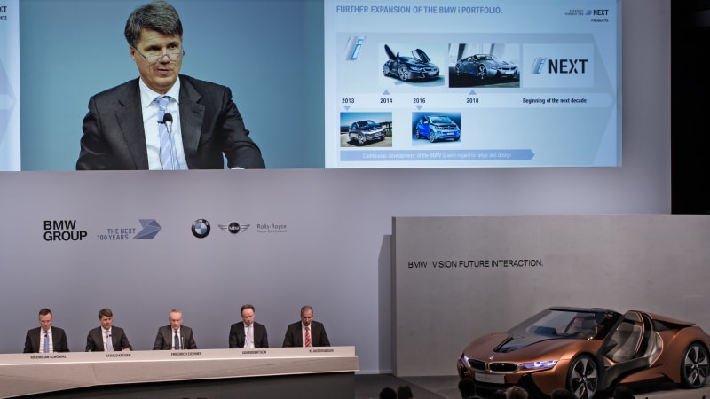 BMW strategy gets green with future i8 Roadster, PHEV Mini