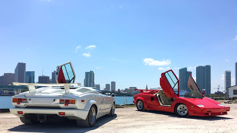 1989 Lamborghini Countach in Miami | AutoblogVR | Hyundai Genesis Forum
