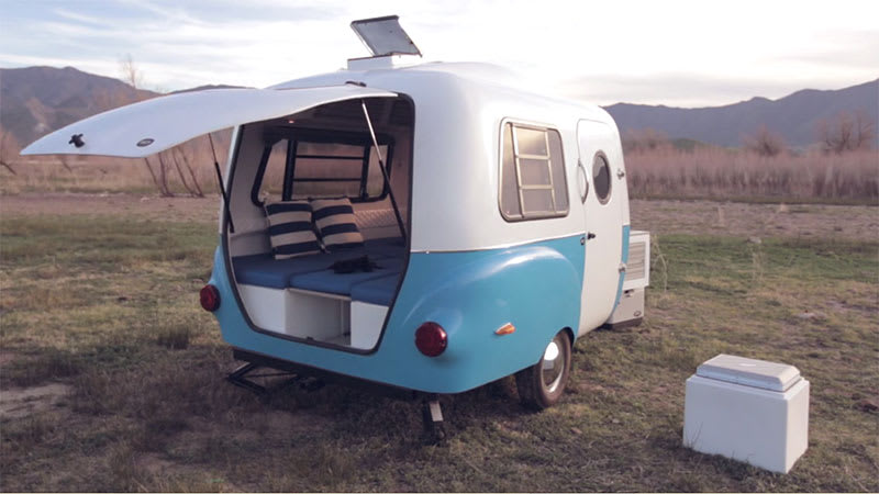 Pull this trailer with a small car and be a Happier Camper - Autoblog
