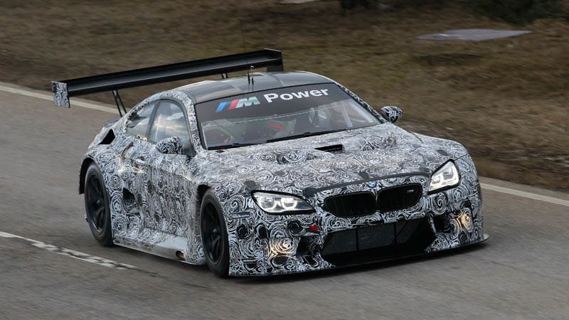 BMW previews new M6 GT3 racing prototype [UPDATE]