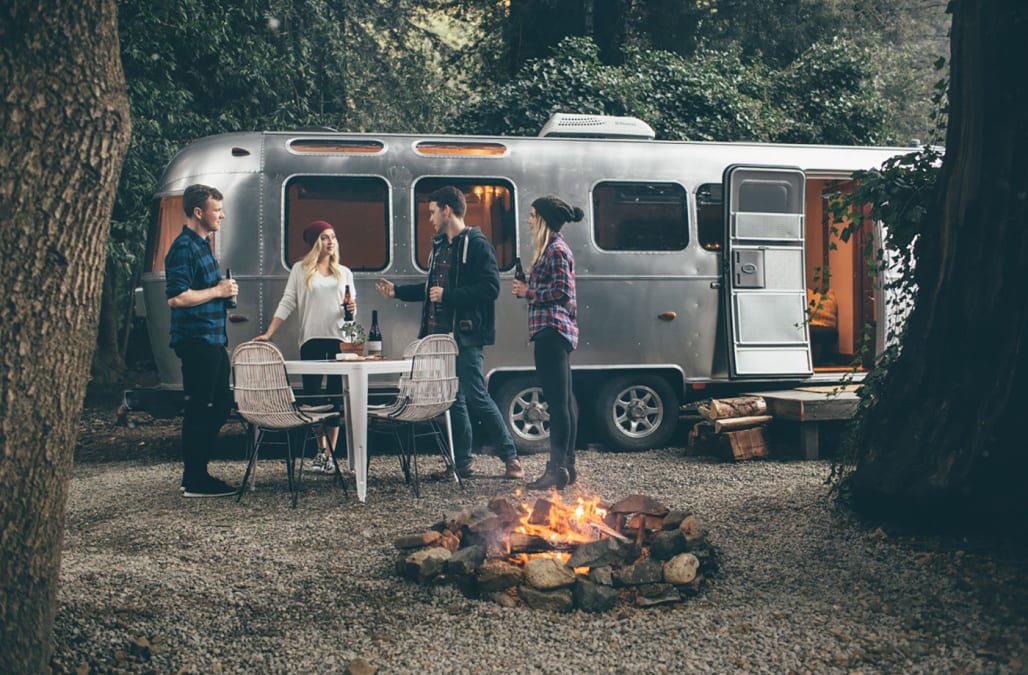 This upscale airstream hotel that just opened redefines 'glamping ...