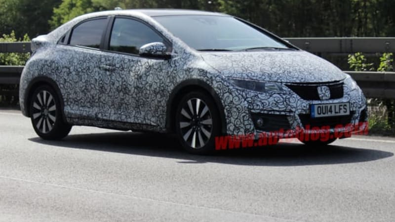 Honda's Euro Civic hatch getting facelift, too