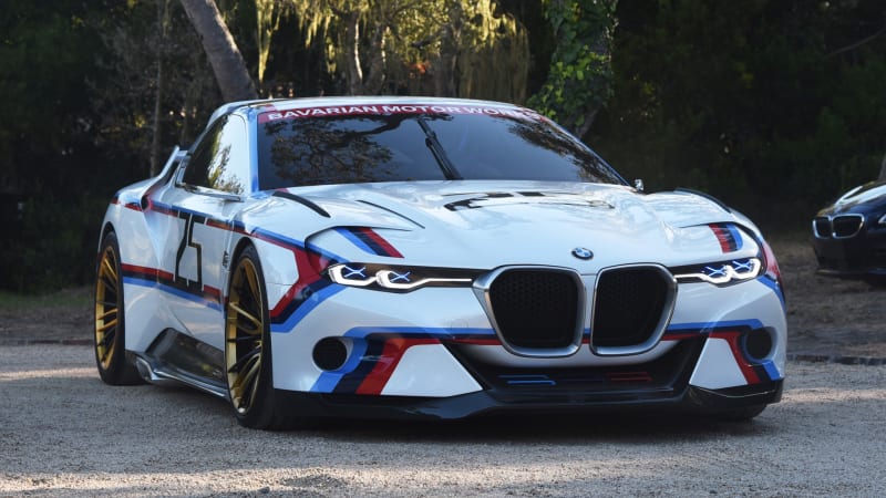 BMW 3.0 CSL Hommage R is ready for racing at Pebble Beach