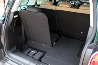 2015 Fiat 500L Living rear cargo area