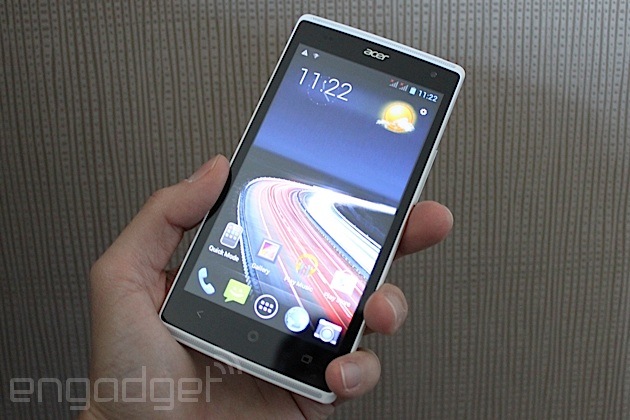 Acer's new Liquid Z5 smartphone is more expensive than it should be (hands-on)