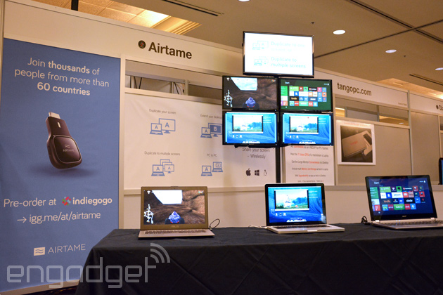Airtame wireless screen-mirroring dongle shipping in October for $99