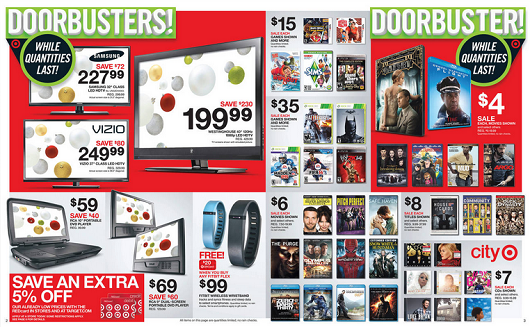 Target black store friday video games