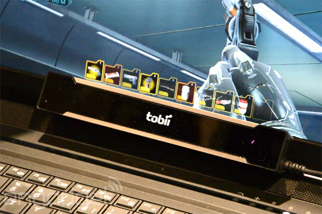 Eyes on with Tobii's gaming eye-tracking engine and SteelSeries