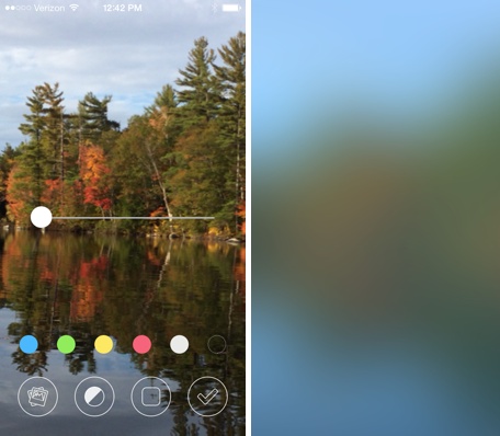 Daily iPhone App: Blur Studio lets you add a touch of blur to personalize  your wallpapers | Engadget
