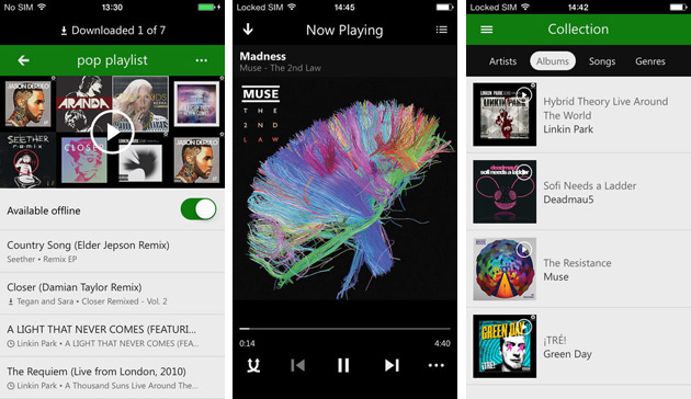 Xbox Music for iOS now plays music offline (update: Android too)