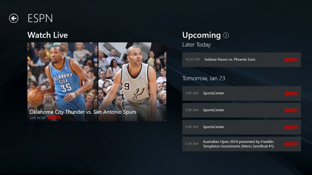 New ESPN app will let subscribers stream live sporting events on Android  TV, 'new Nexus Players'