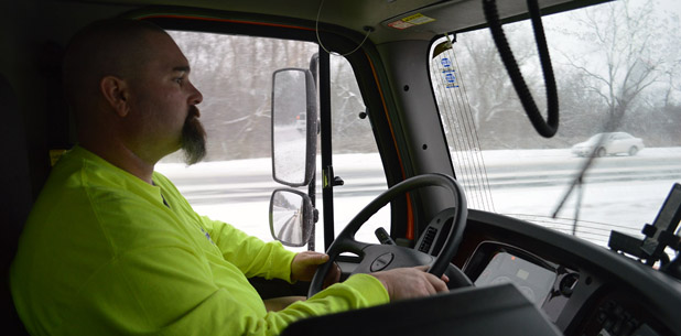 Driven To Work - Snowplow Driver