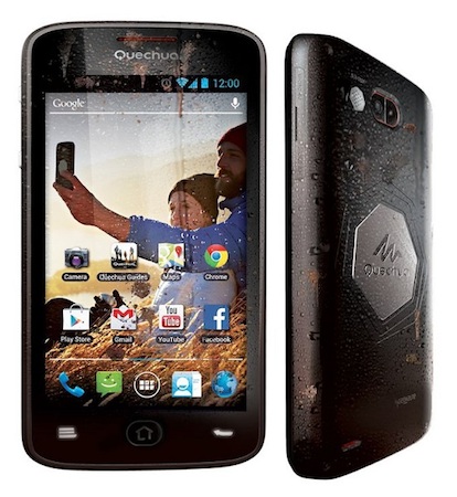 Quechua's new smartphone aims to tag along on your next wild adventure