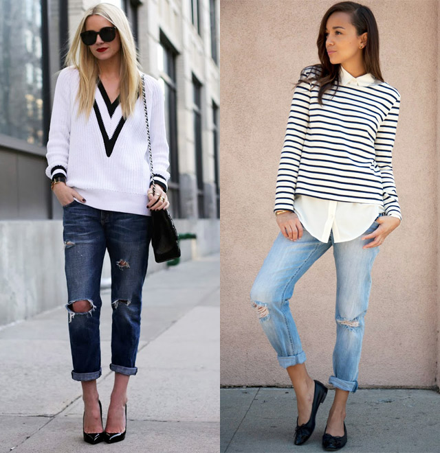How to wear your boyfriend jeans this season