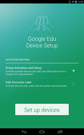 Google's setup app makes bulk Play for Education tablet activations a breeze