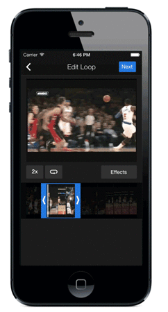 Yahoo Sports for iOS adds Loops for capturing clutch catches, epic fails