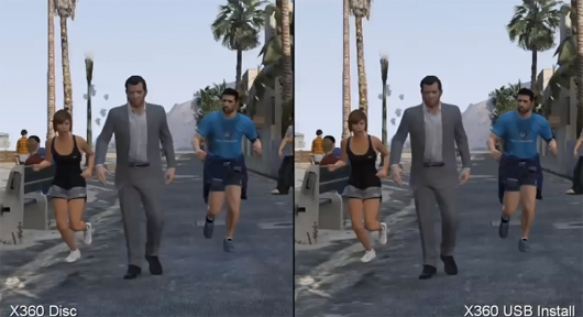 Grand Theft Auto 5: Installing Xbox 360 Play Disc to a USB Flash Drive  Works Fine 
