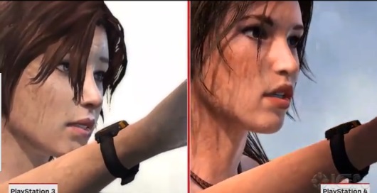Watch this next-gen-em-up video of Tomb Raider PS4 vs PS3