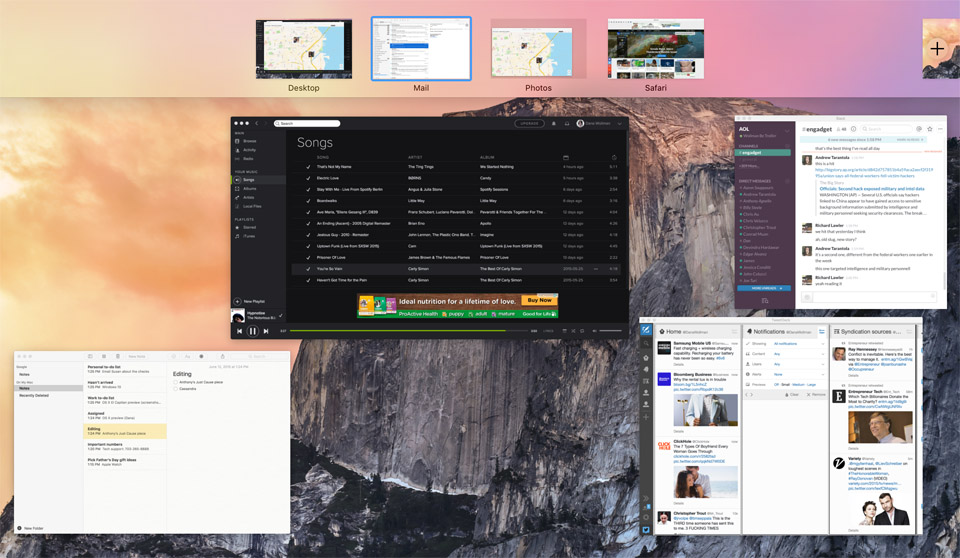 OS X El Capitan preview: a series of minor, but welcome improvements |  Engadget