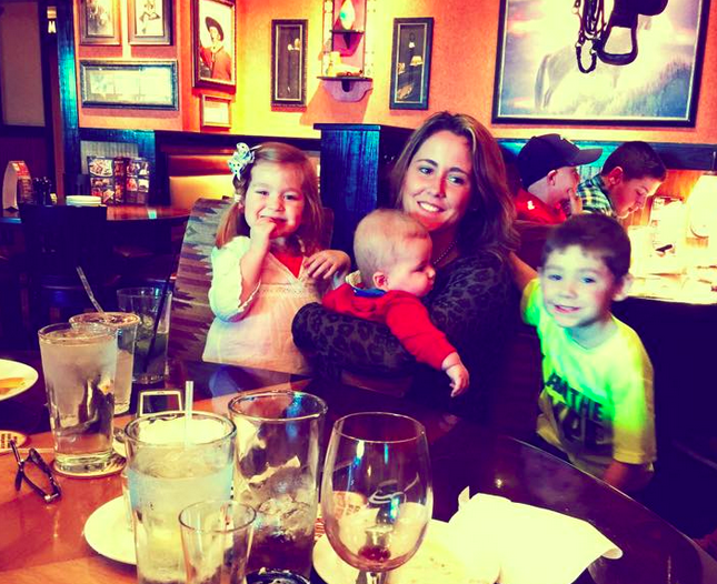 Image: Jenelle Evans and kids