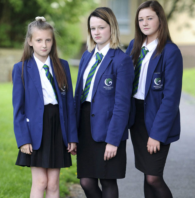 Schoolgirls Sent Home For Wearing 'Knee-Length' Skirts