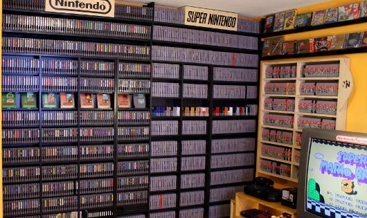 video game system collection