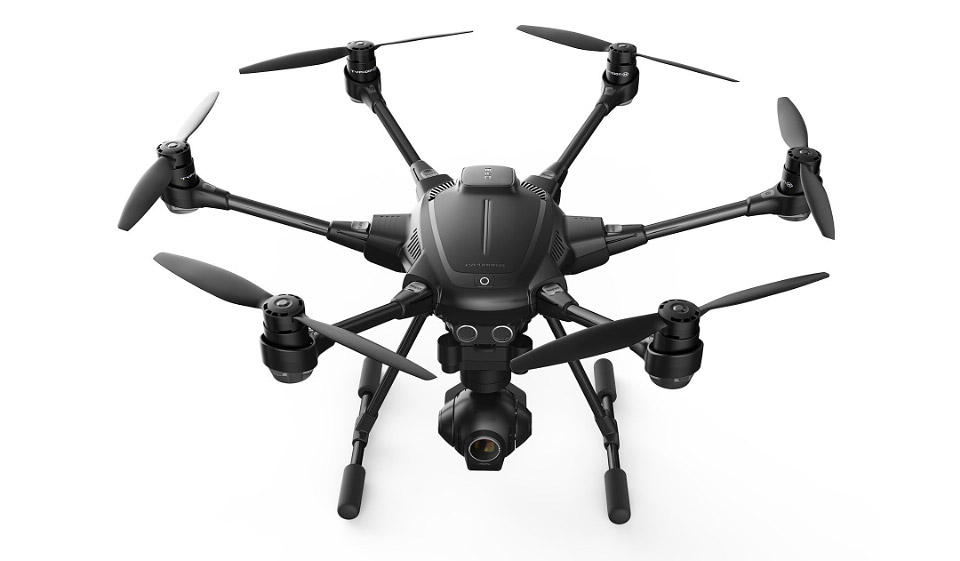Yuneec Typhoon H drone uses tech to collisions | Engadget
