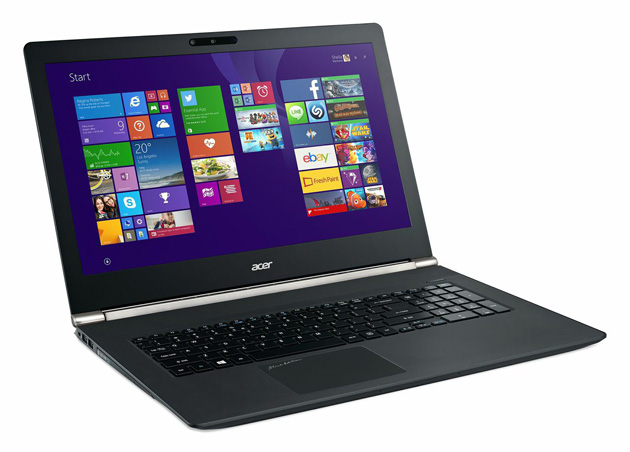 Acer's upgraded laptops include one with a motion-sensing 3D camera