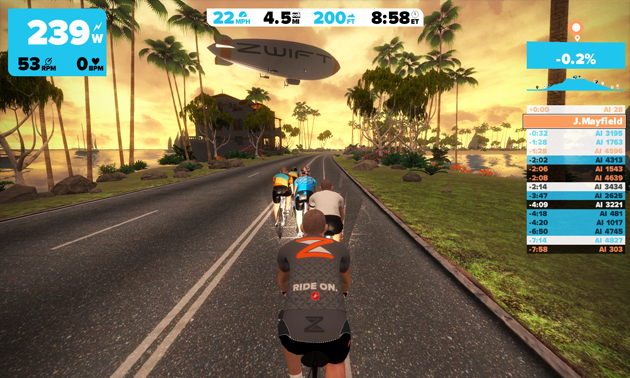 Stationary bike MMO lets you race the world without leaving home