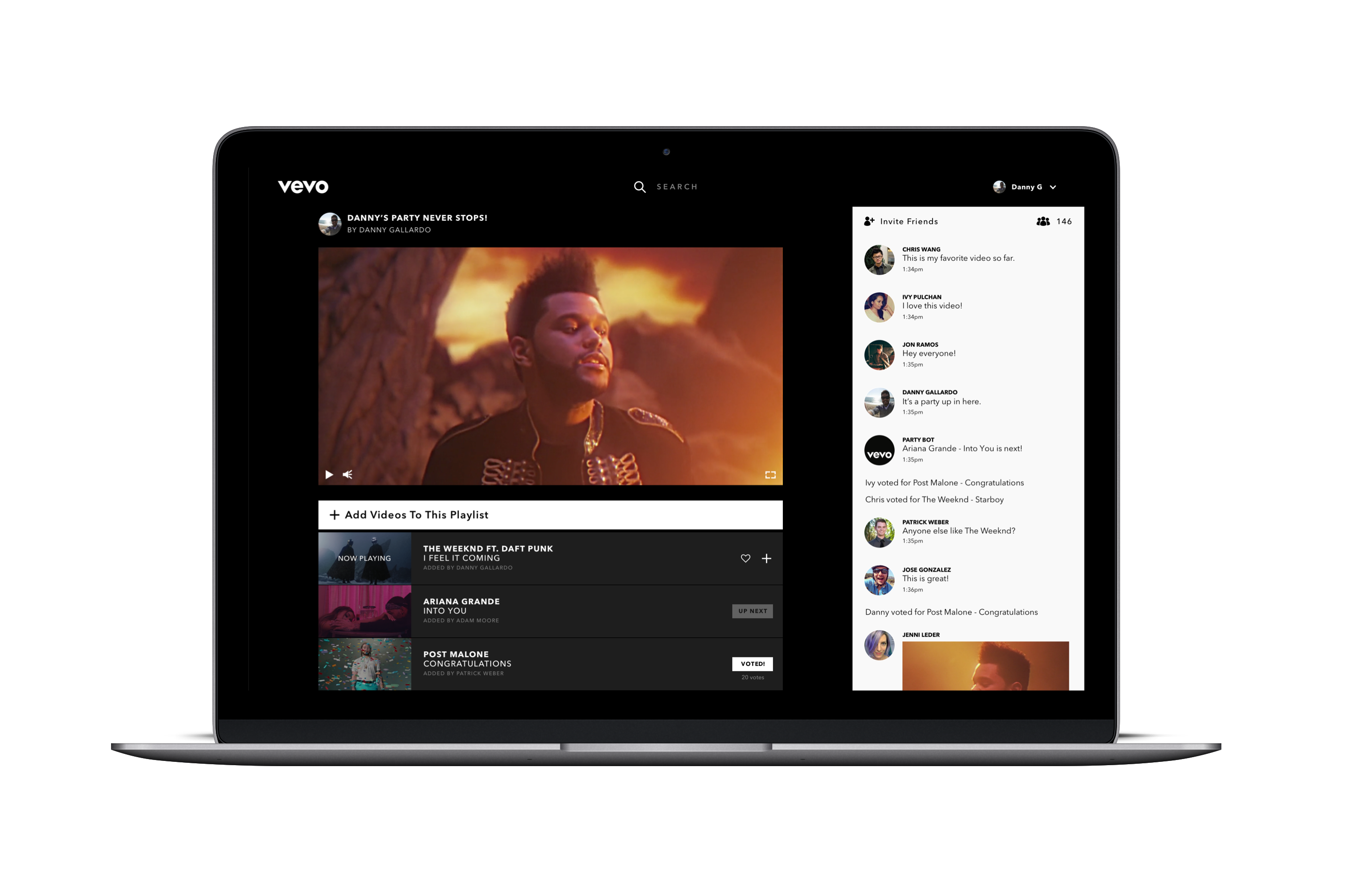 Vevo's Watch Party lets you watch music videos in sync with your friends