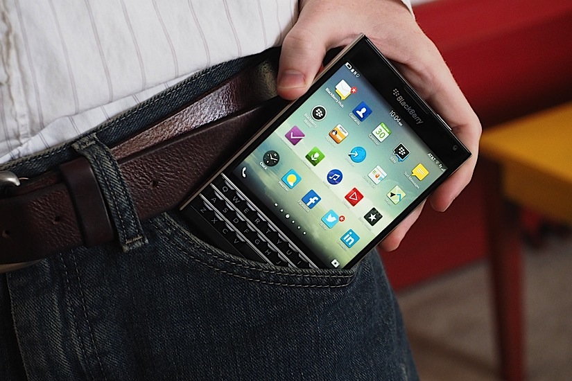 I typed my entire BlackBerry Passport review on the phone's tiny keyboard